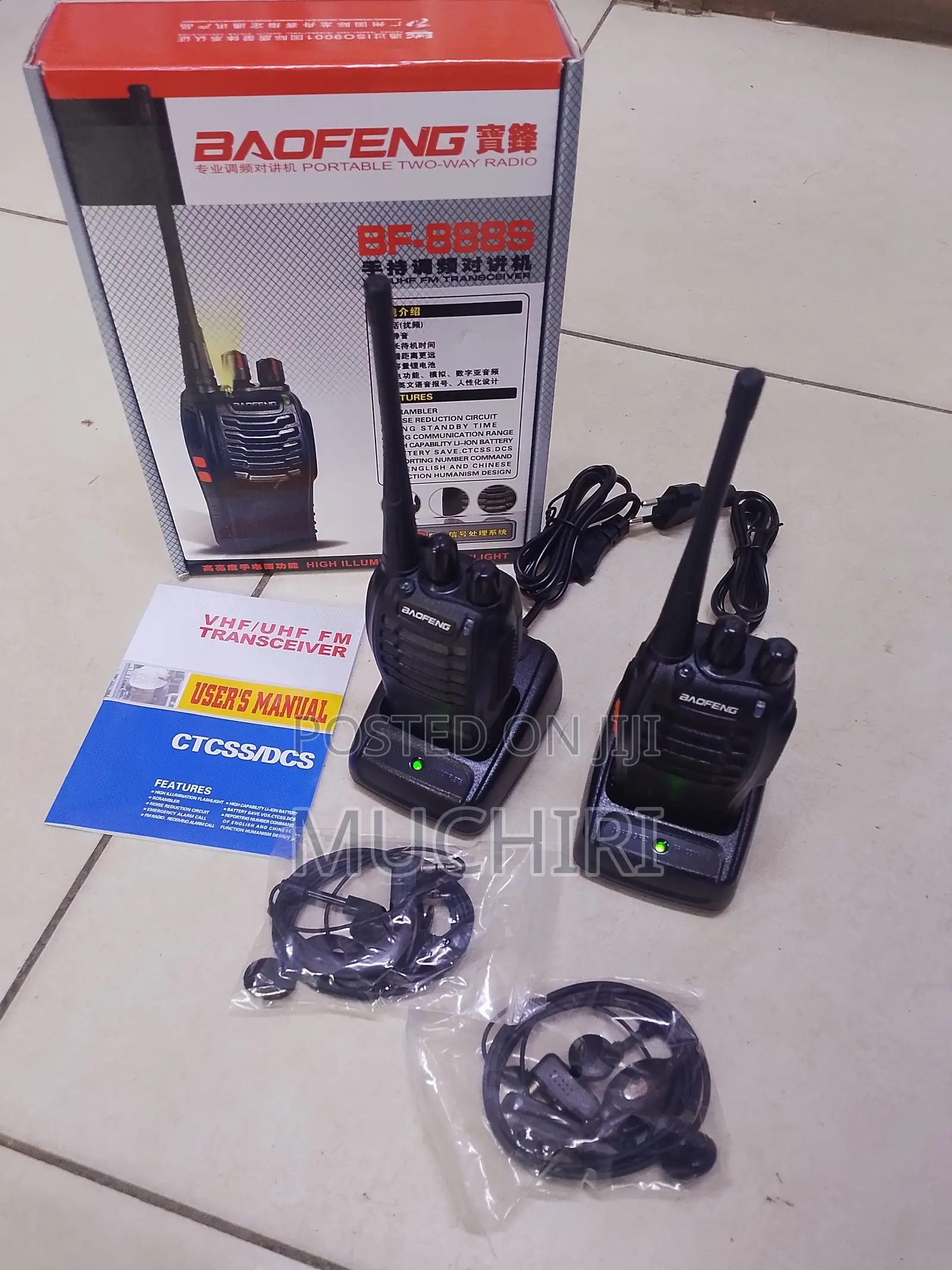 Baofeng Bf-888s Portable Handheld Radio Calls