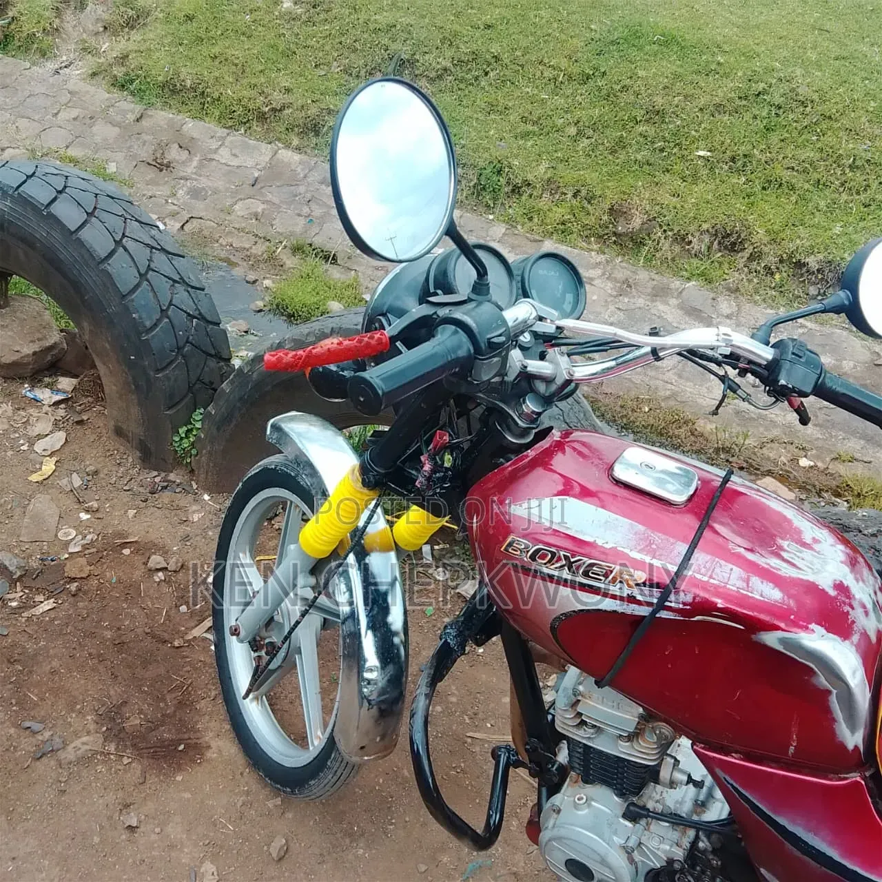 Bajaj Boxer 100 2016 Red