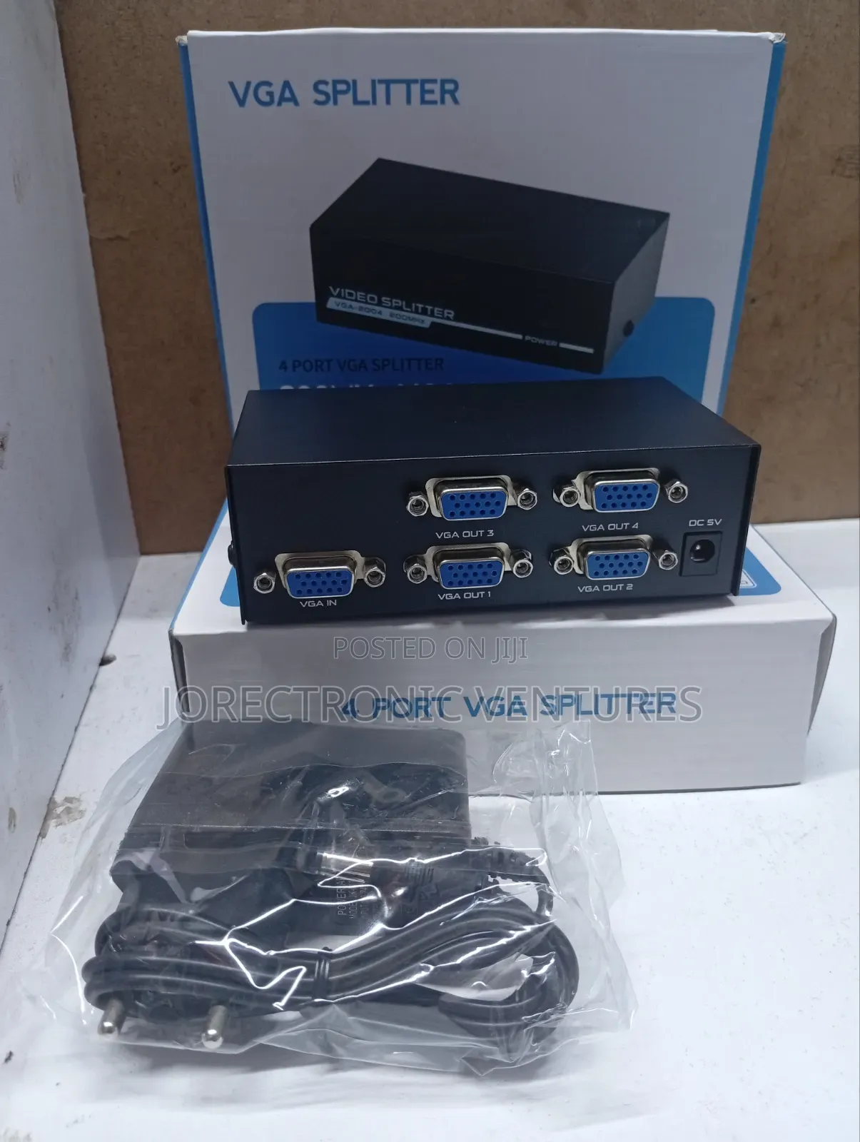 4 Port Vga Video Splitter
