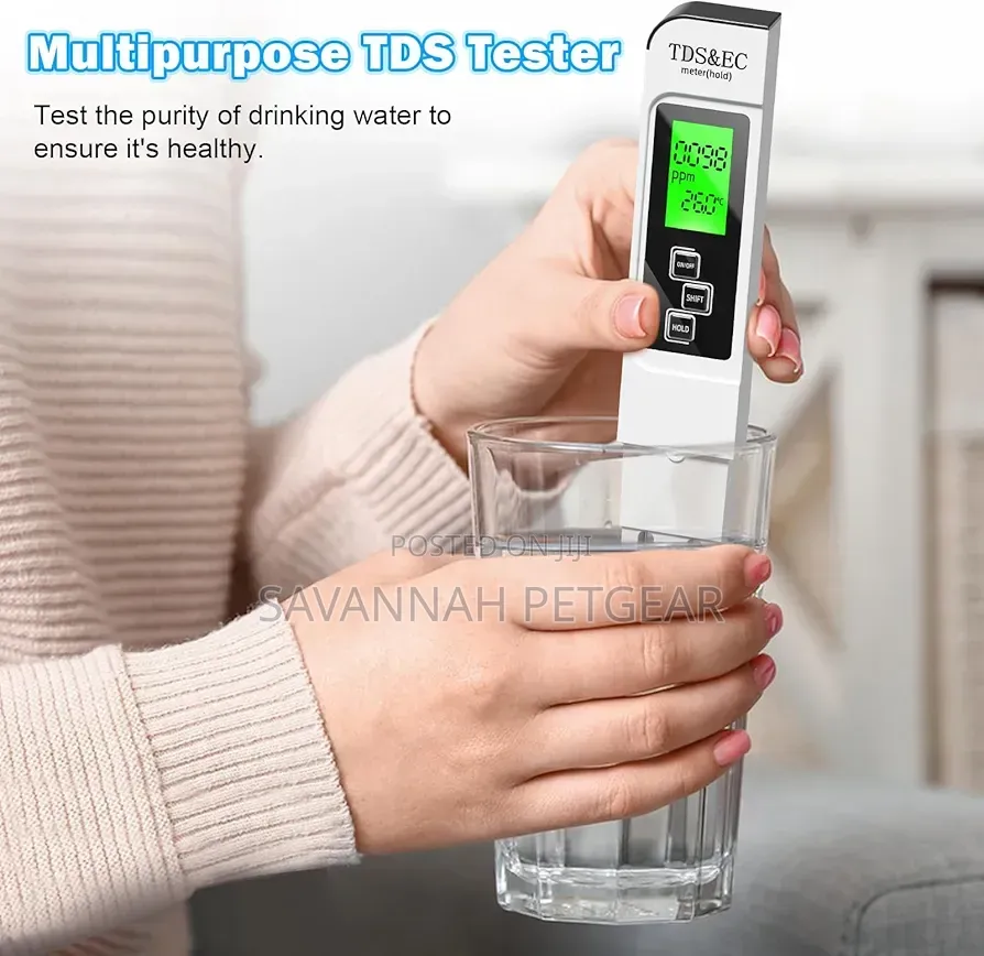 Water Testing Kits for Drinking- 4 in 1 TDS Meter TDS Ec Temperature