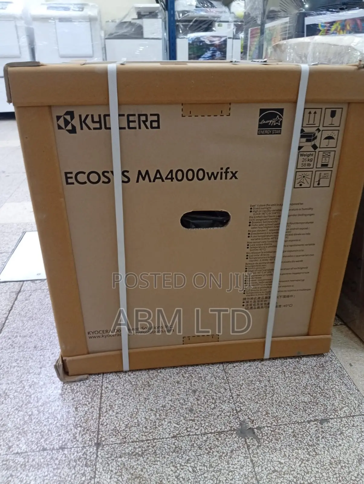 Kyocera Ecosys Ma4000 Wifx Mono Laser MFP - With Exceptional