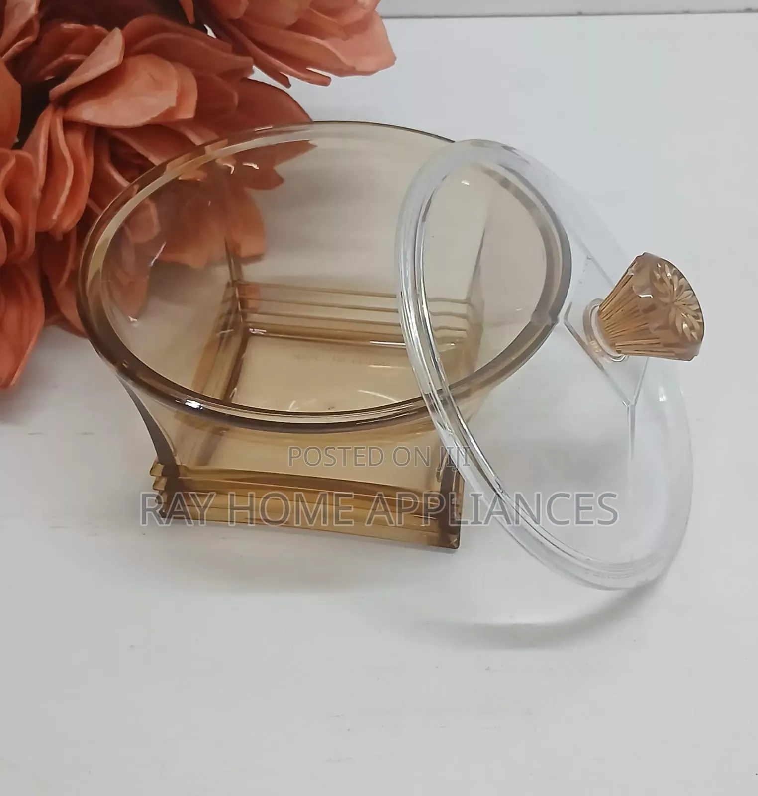 Sugar Dish Material: Acrylic Colours: Blue, Green, Orange, Grey