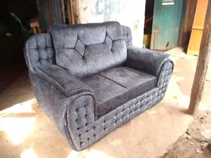 Elegant Grey 2 Seater Sofa