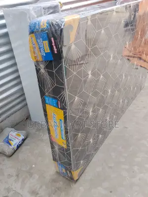 4 by 6 High Density Foam Mattress, 8 Inch Thick Morning Glory