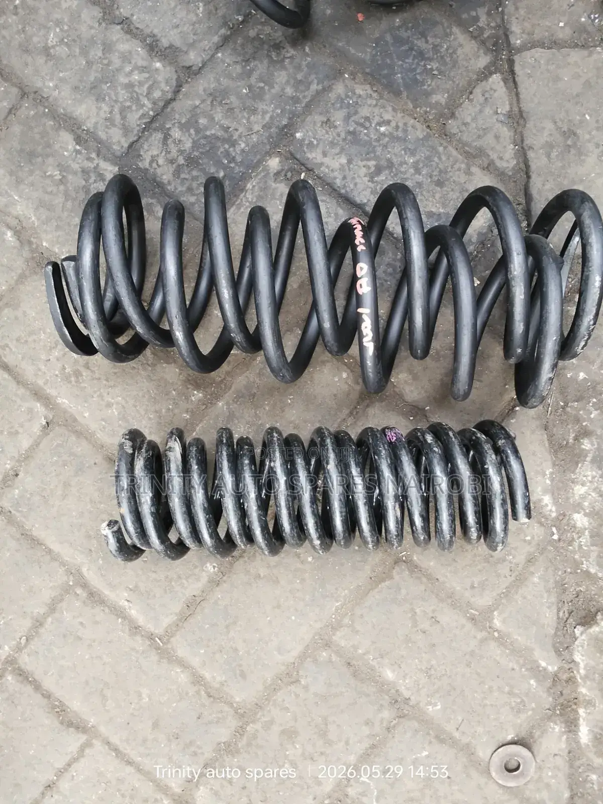 Original Ex Japan Nissan Wingroad Heavy Duty Coil Springs