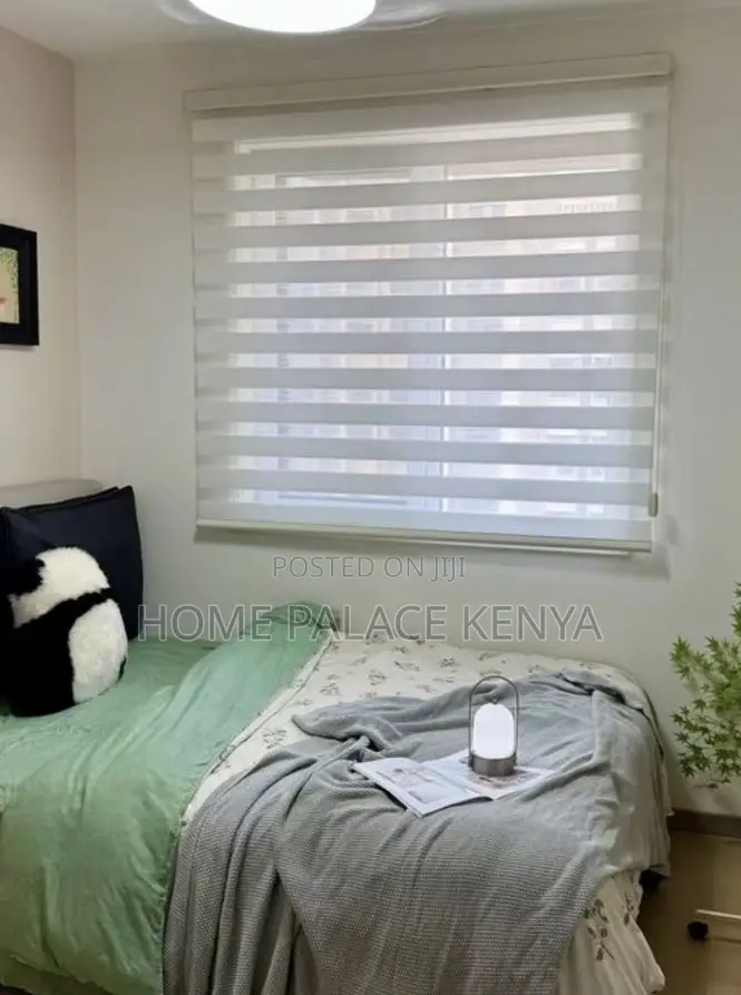 Horizontal Blinds: Modern Zebra Window Shade Roller Blinds