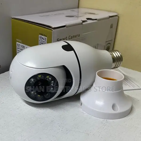 Motion Detection PTZ Bulb Camera,Security Camera for Home Surveillance