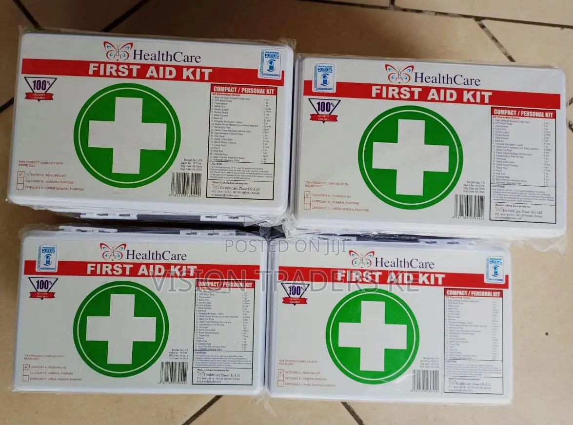 White First Aid Box