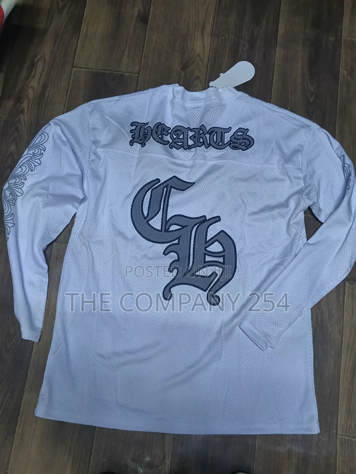 Quality Casual Long Sleeved Chrome Heart Designer Jersey