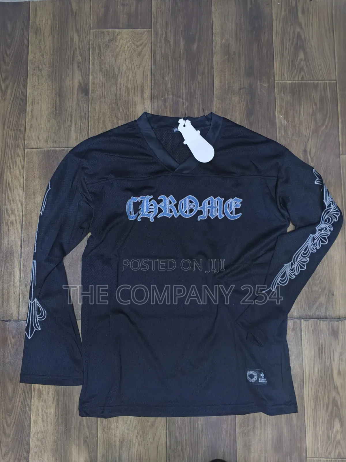 Quality Casual Long Sleeved Chrome Heart Designer Jersey