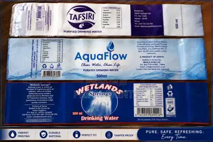 Nylon Shrink Sleeve for Water Bottle Labels