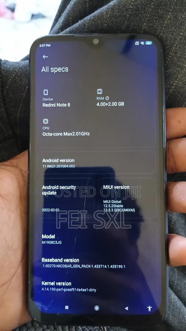 Xiaomi Redmi Note 8 128 GB Blue - thumbnail 2