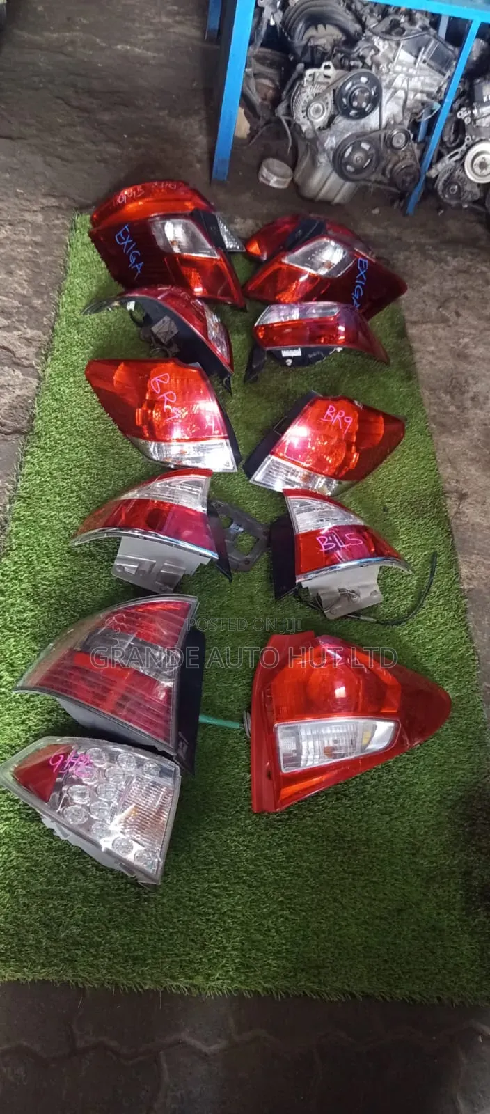 Br9,Exiga,Gp7,Bl5,Gh3,Trezia Taillights