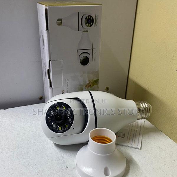 Wi-Fi Home Indoor Monitor 360° 1080p Hd Light Bulb Camera