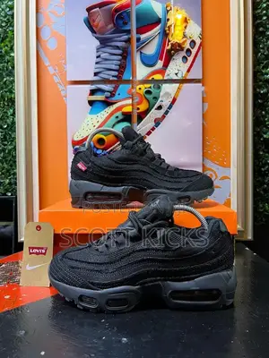 Levi’S X Nike Air Max 95 “Black”