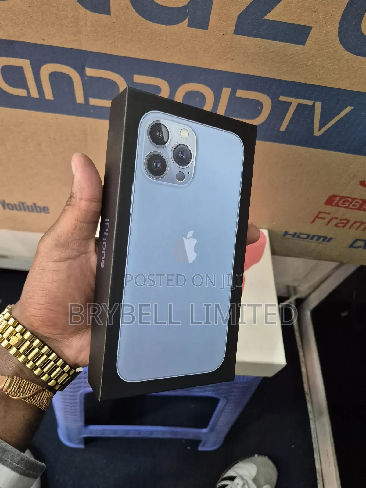 New Apple iPhone 13 Pro Max 256 GB Blue