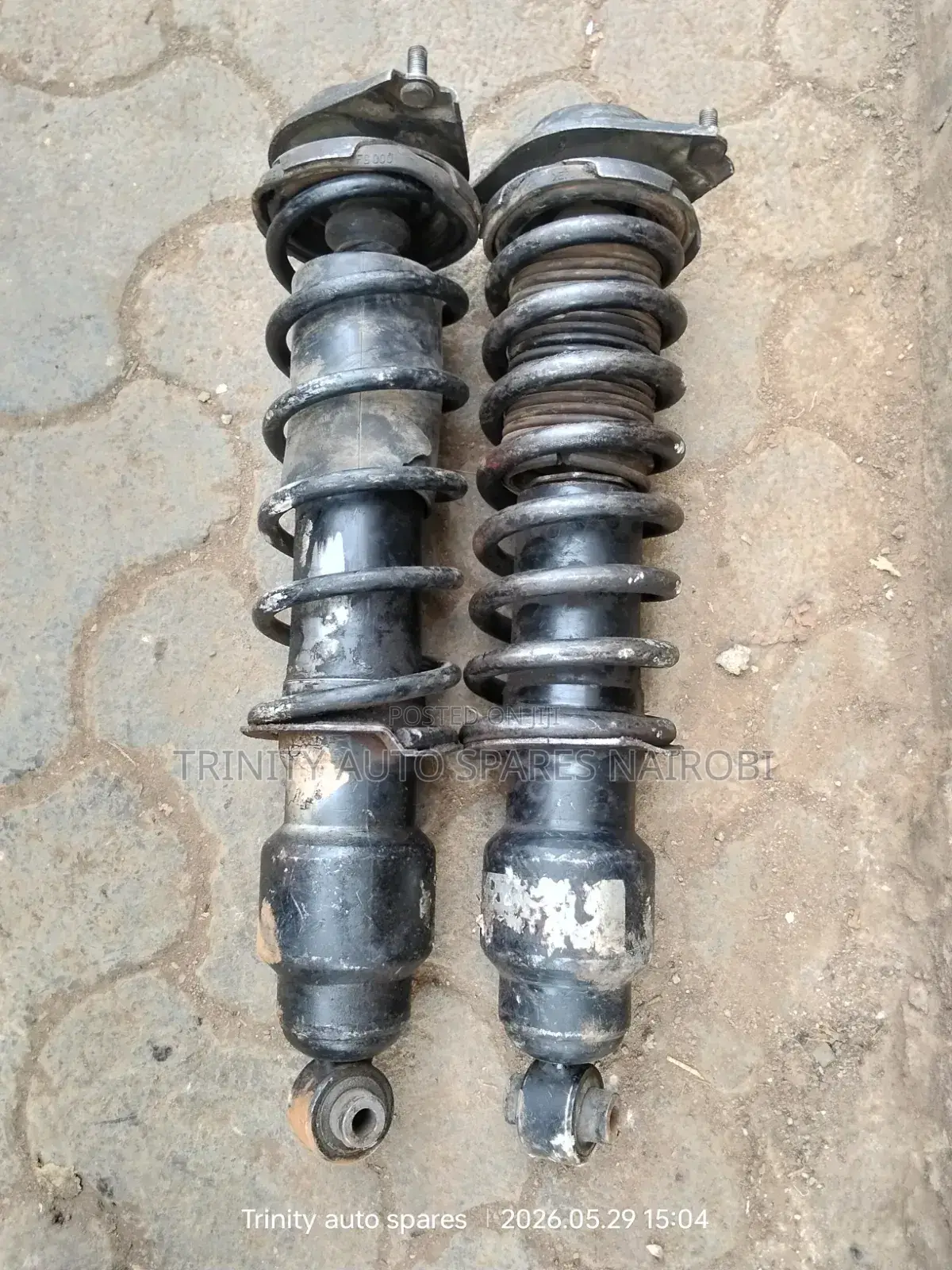 Original Ex Japan Subaru Sh9 Complete Rear Shock Absorbers