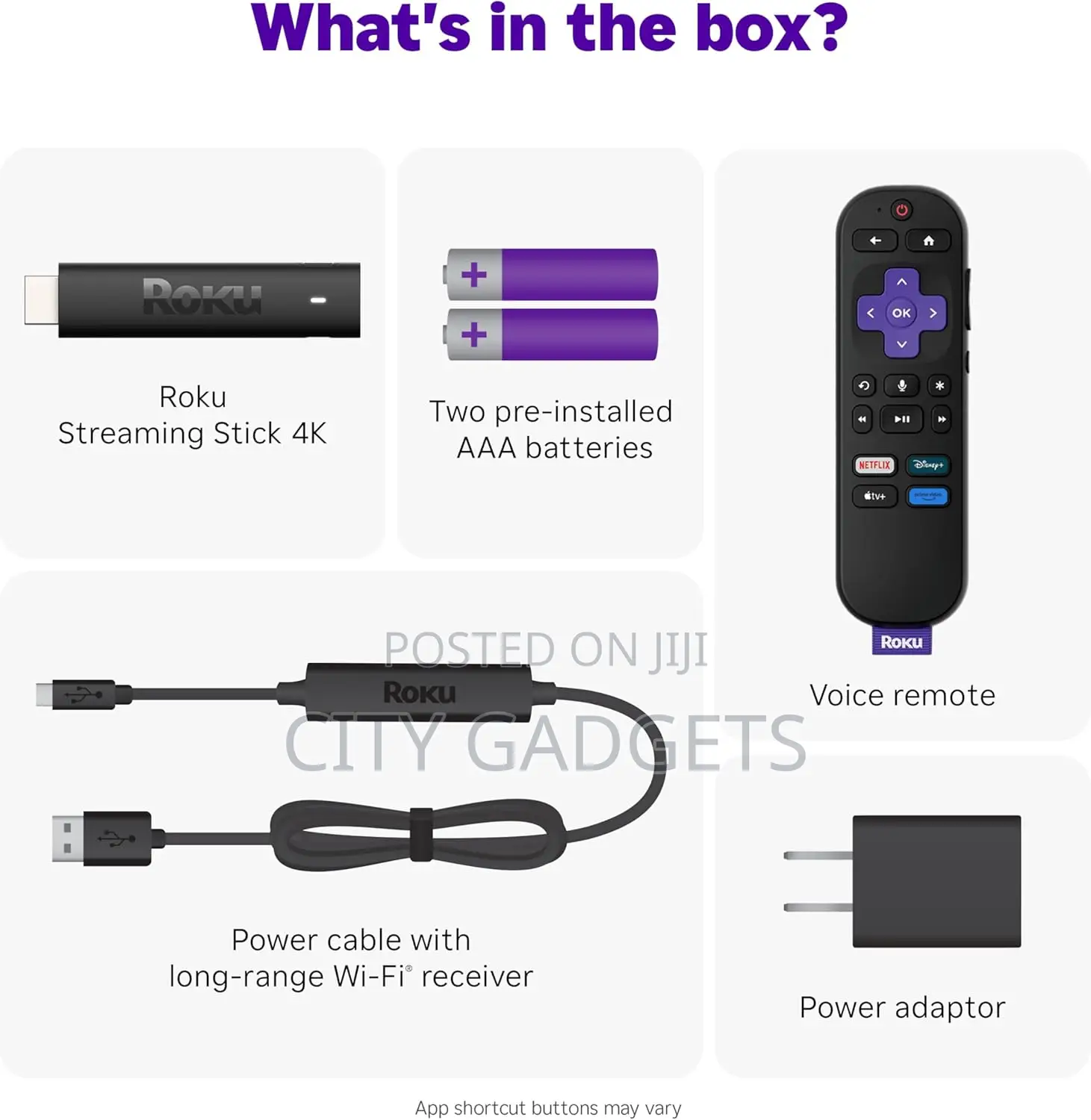 Roku Streaming Stick - HDR Dolby Vision Roku Streaming Device