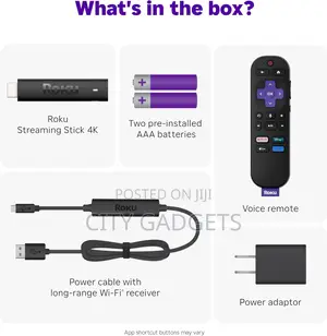 Roku Streaming Stick - HDR Dolby Vision Roku Streaming Device