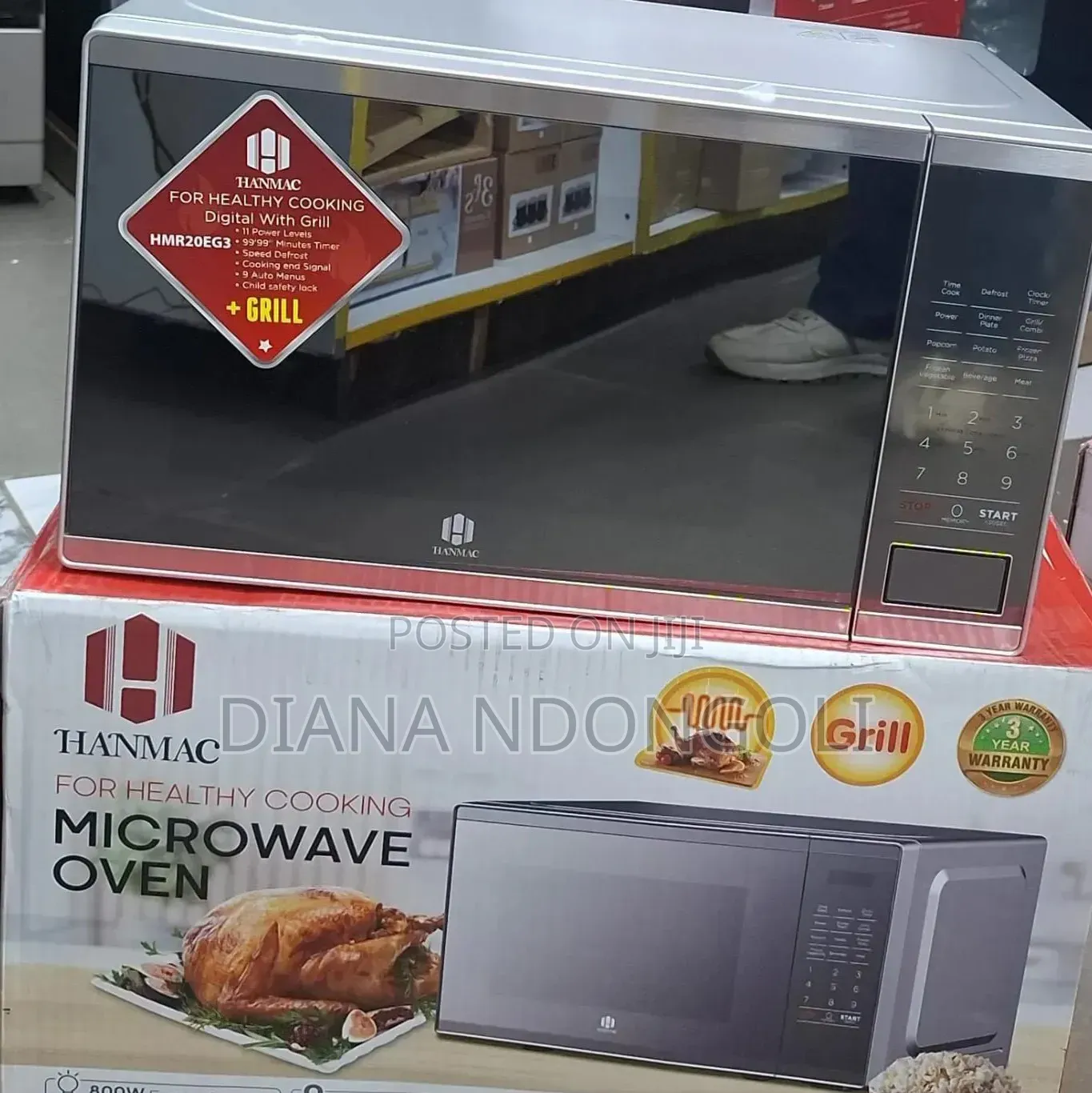 20litres Digital Hanmac Microwave