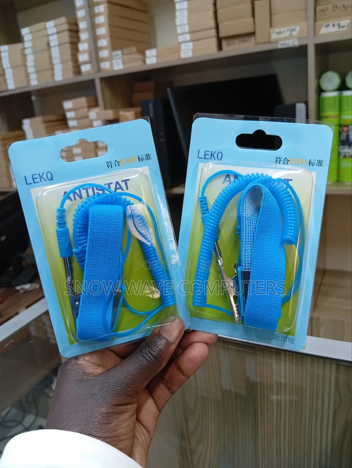 Adjustable Antistatic Wrist Strap (Esd)