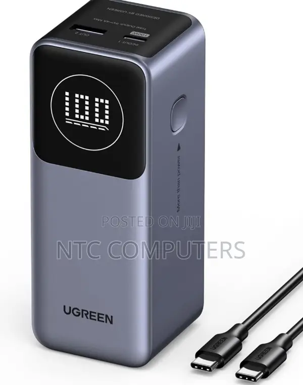 Ugreen 12000mah 100w Fast Charging Power Bank - Pb724