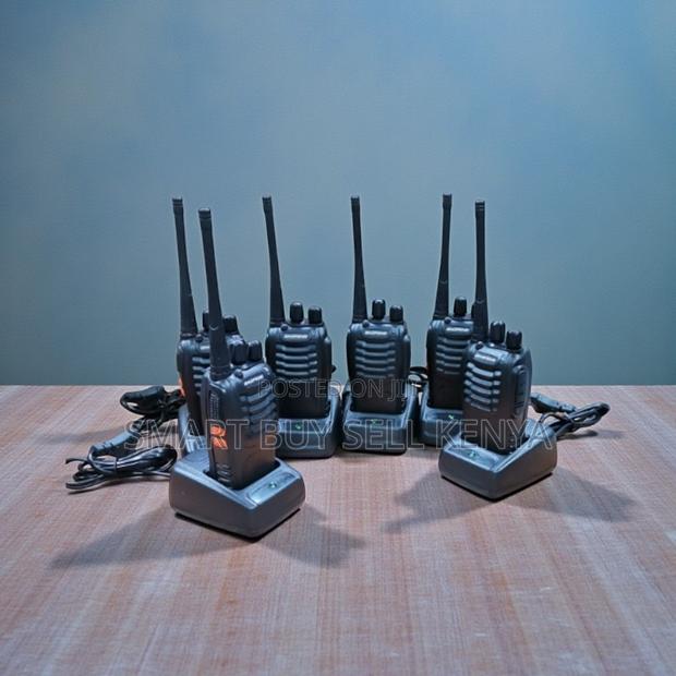 Baofeng Bf-888s Pack of 6pcs Fast Connection Walkie Talkie Radio Calls