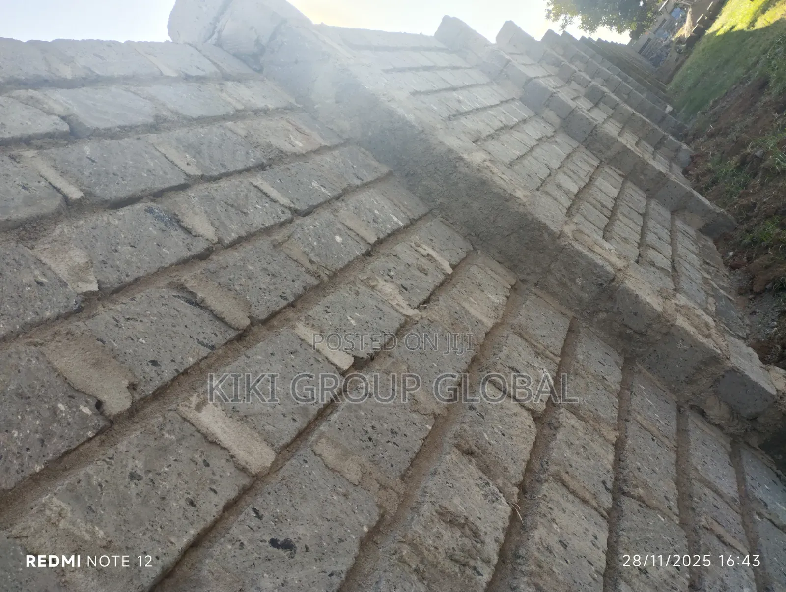 Conventional Brick and Mortar Construction