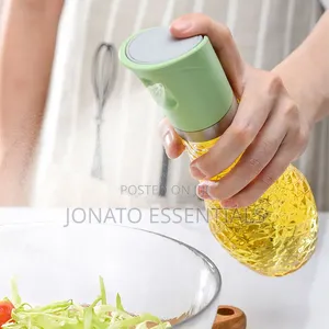 Cooking Oil Spray Bottle 260ml Glass Oil Sprayer Dispenser