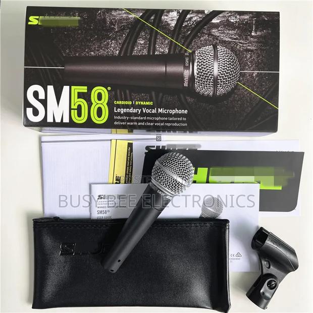 Sm58s Dynamic Handheld Microphone With Cardioid Pattern - main view