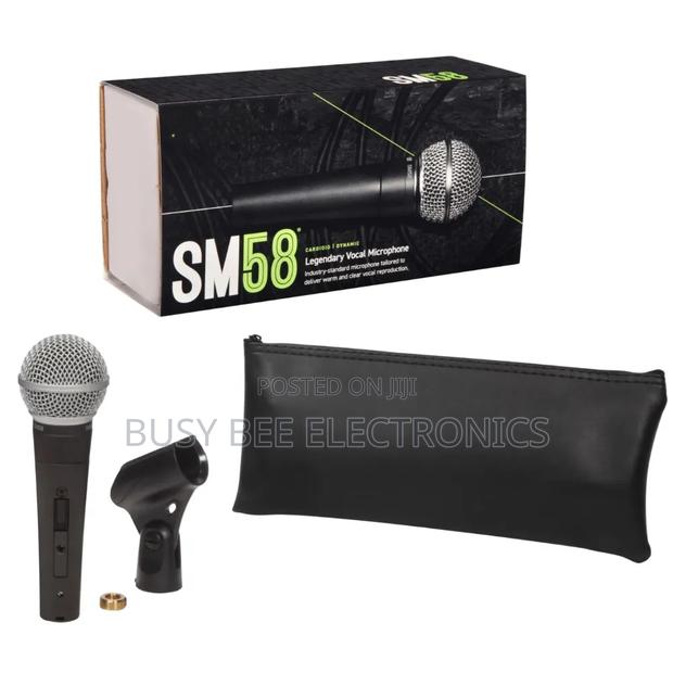 Sm58s Dynamic Handheld Microphone With Cardioid Pattern - thumbnail 2