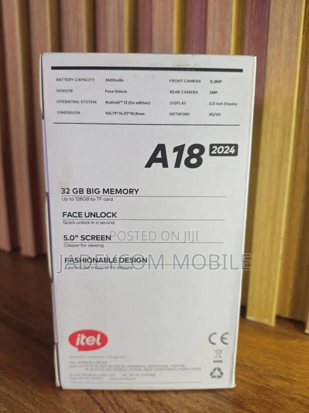 New Itel A18 32 GB Orange - thumbnail 2