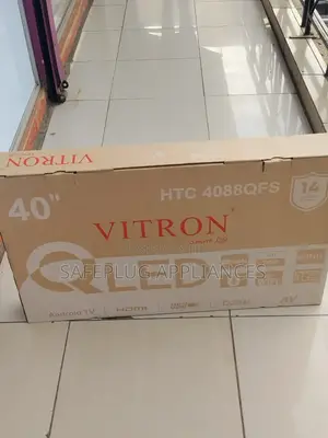 Vitron 40” Frameless Qled Android Smart Television
