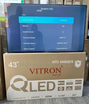 43 Inches Qled Vitron TV