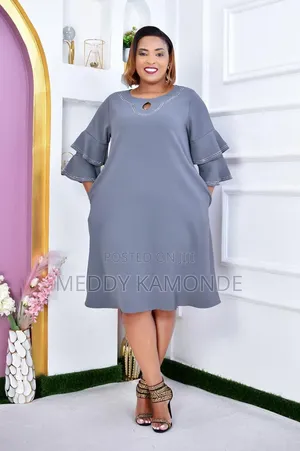 Grey Grey Free Shift Dress