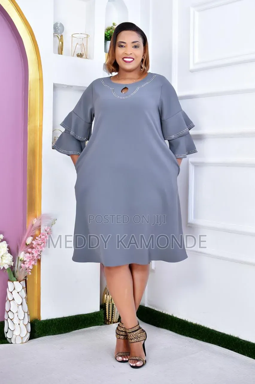 Grey Grey Free Shift Dress
