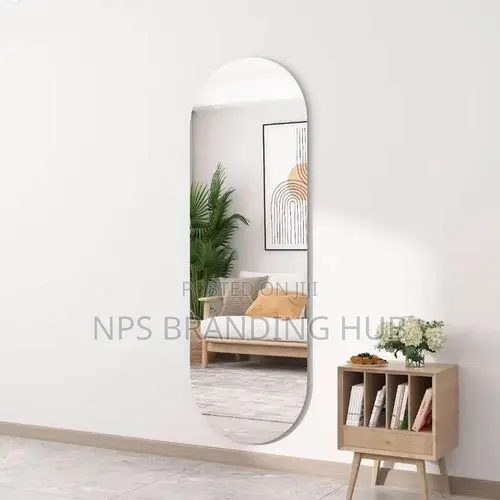 Peel and Stick Unbreakable Wall Mirror 40x120cm HBC