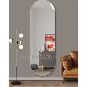 Peel and Stick Unbreakable Wall Mirror 40x120cm HBC