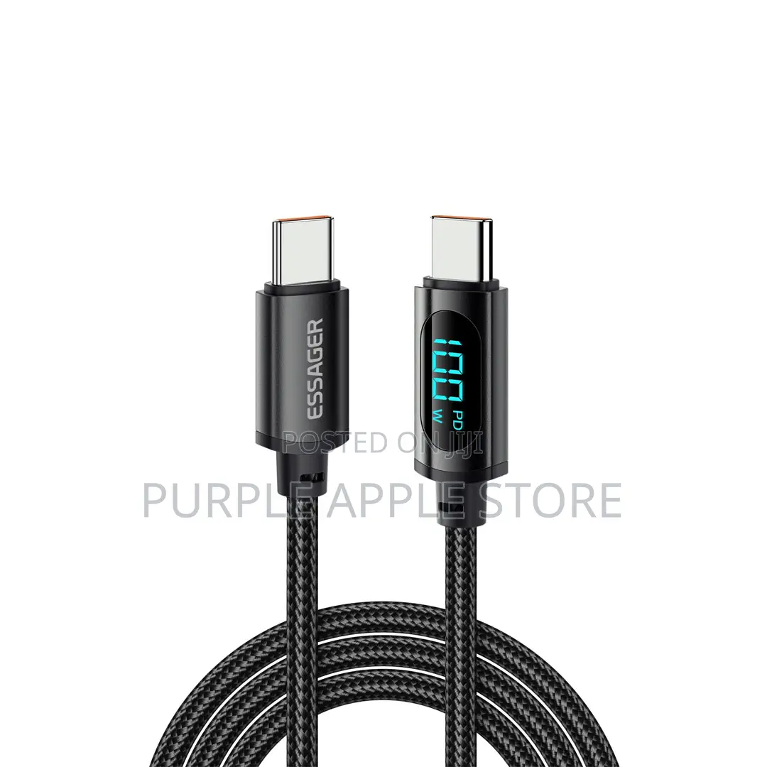 Essager C-to-C 100w 5a Fast Charging Cable (2m)