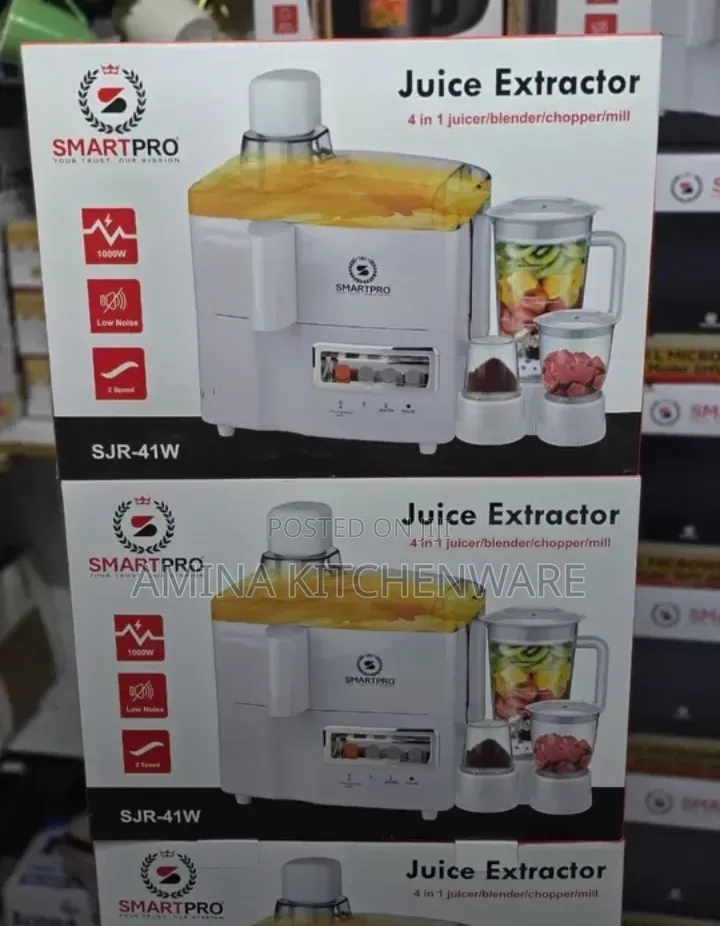 White 4in1 Juice Extractor