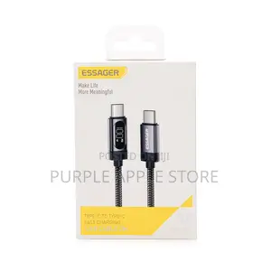 Essager C-to-C 100w 5a Fast Charging Cable (2m)