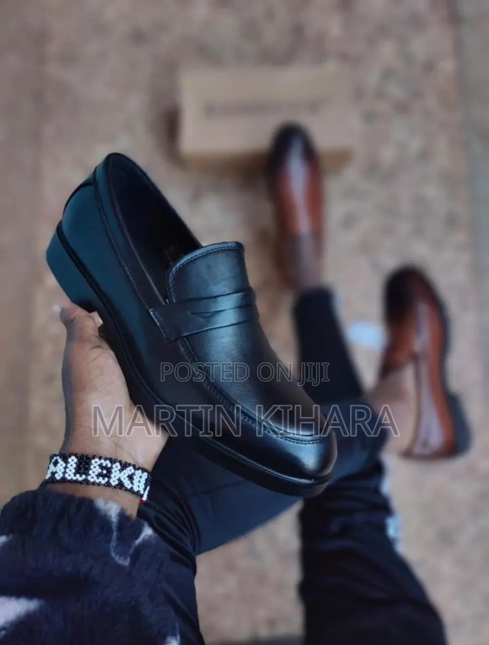 Empire Laceless Men Official Shoes (Size 39-45)