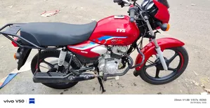 New TVS HLX 125 2025 Red