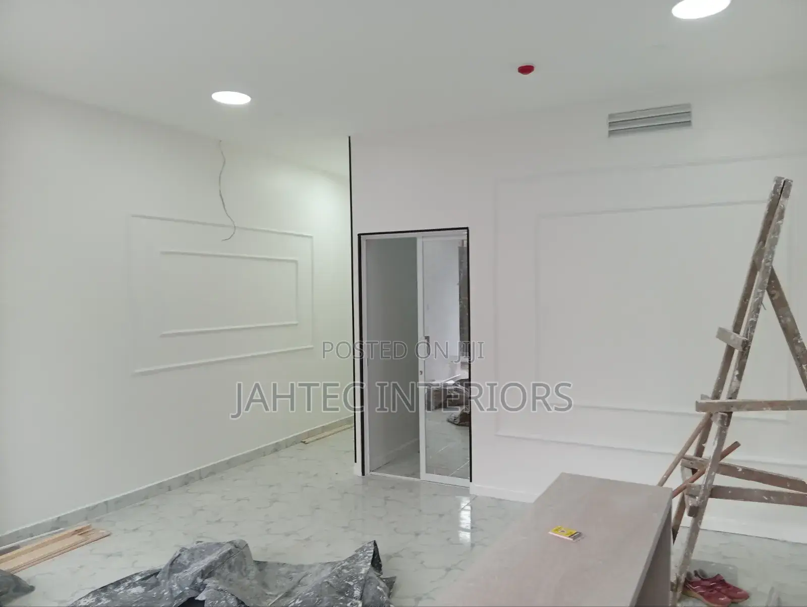 Gypsum Work Office Portioning