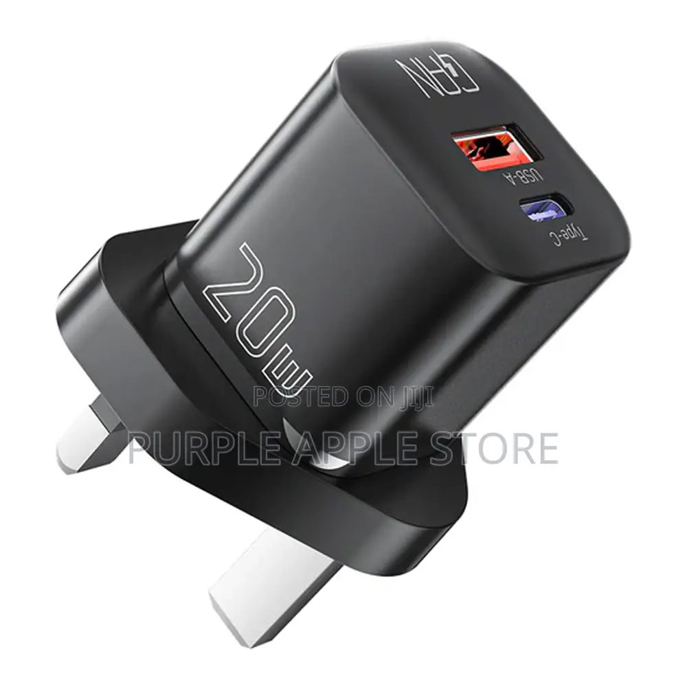 Essager Camber 20w Gan Charger A+C Fast Adapter