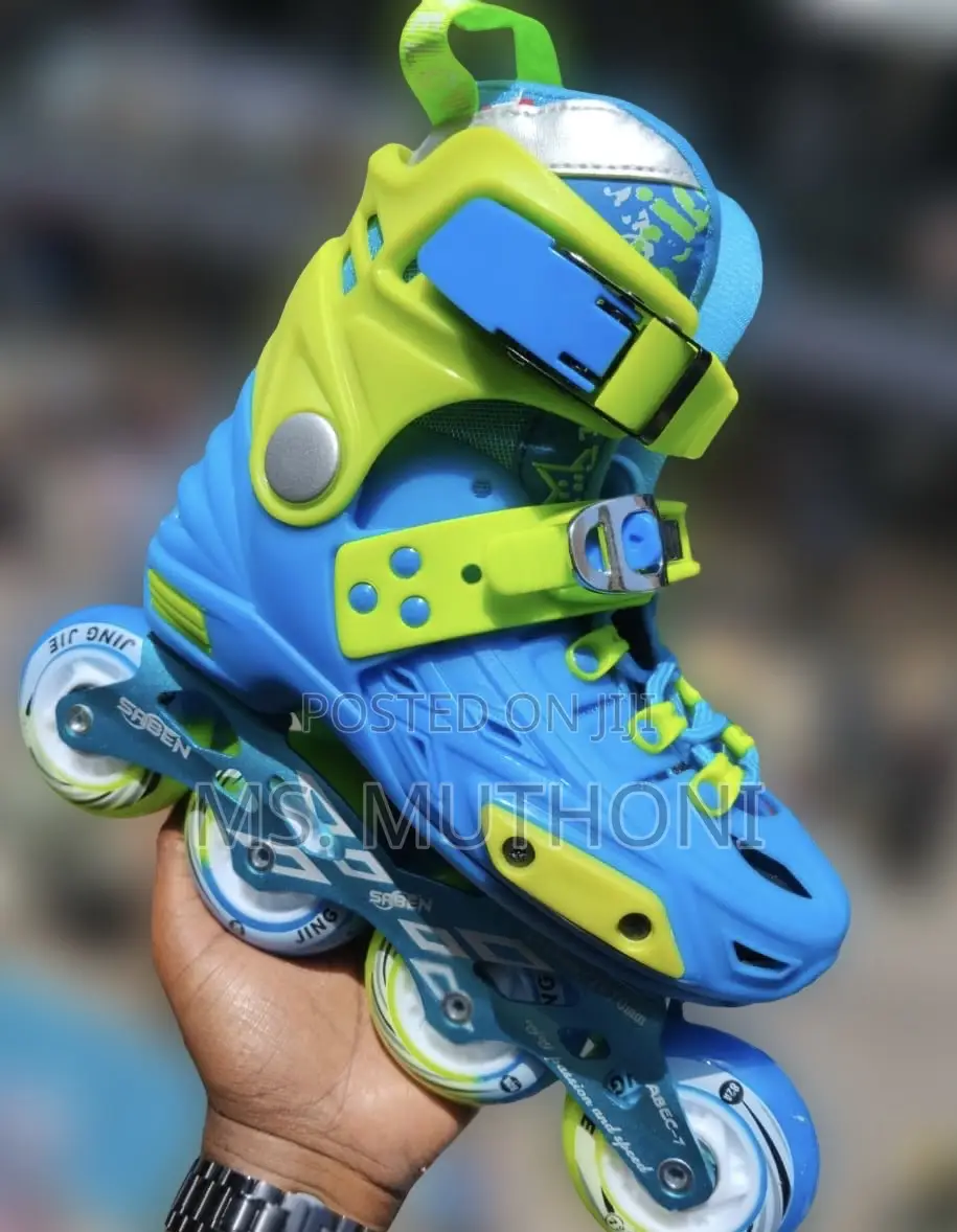 Saiben Hard Boot Inline Skates,Designed 4beginner’S Adjustable Sizes.