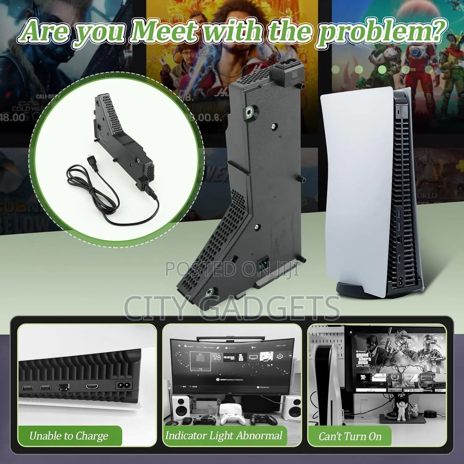 Power Supply Replacement for Playstation 5