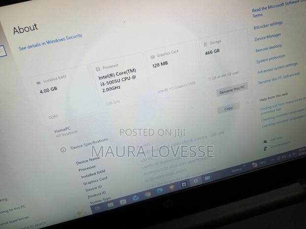 Laptop HP 4GB Intel Core i3 HDD 500GB - thumbnail 3