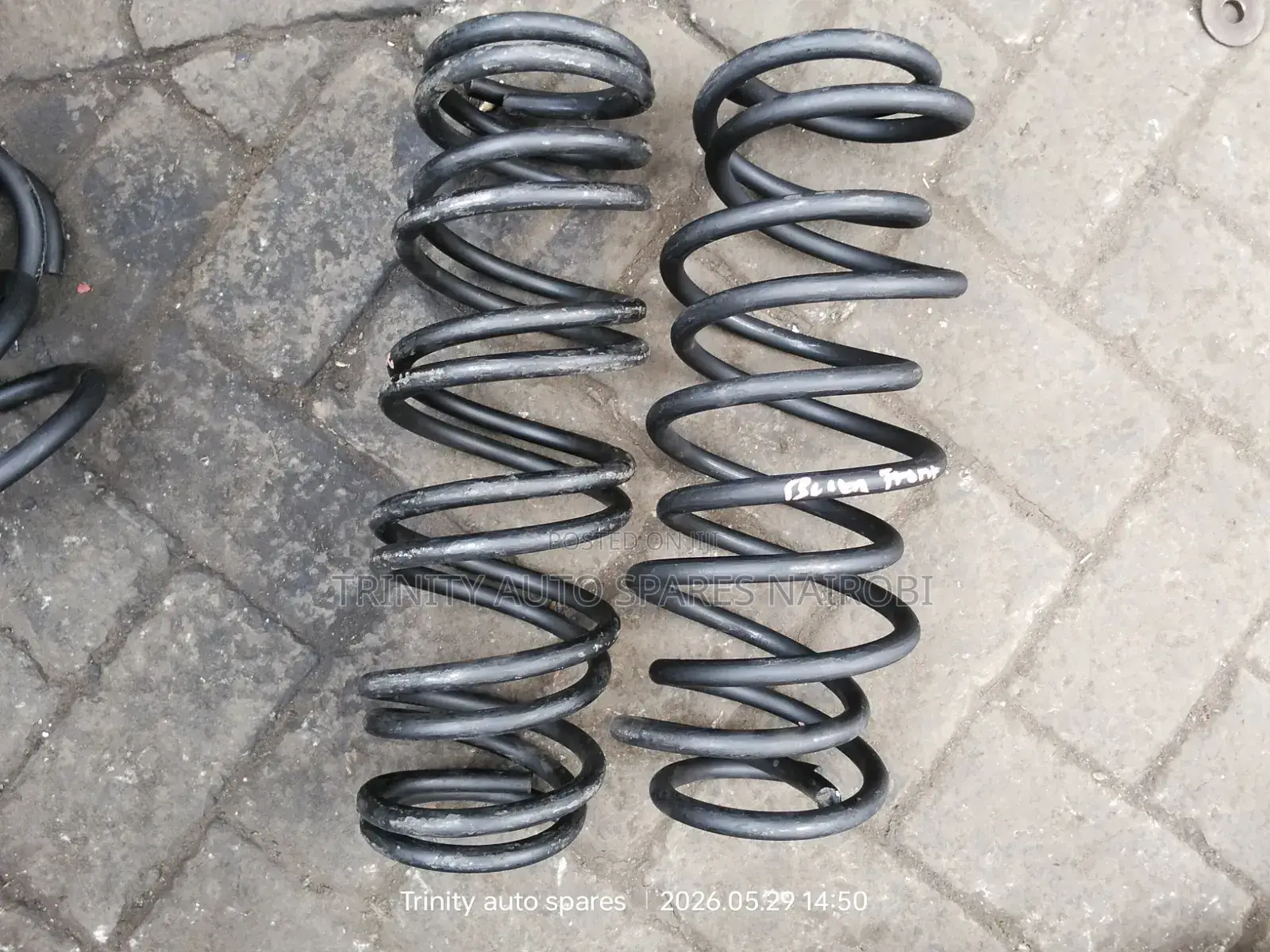 Original Ex Japan Toyota Ractis New Model Heavy Duty Coil Springs