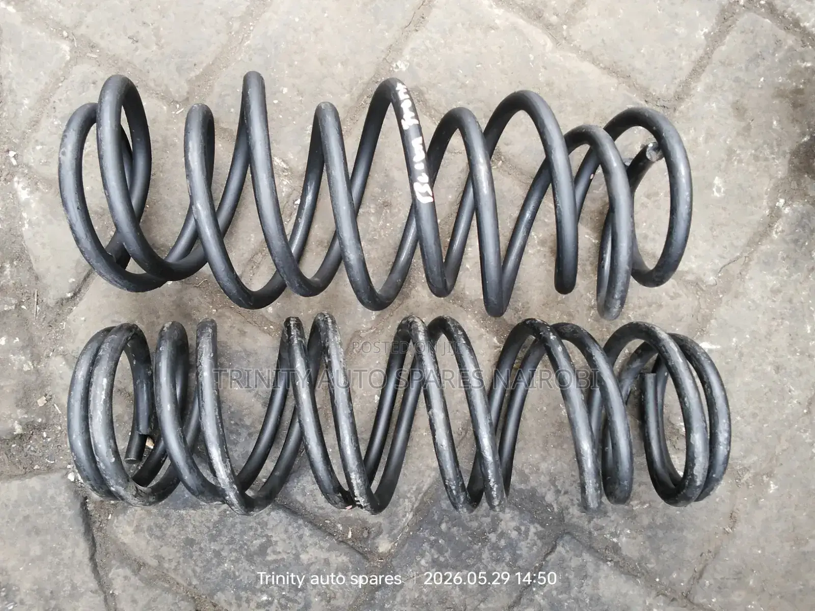 Original Ex Japan Toyota Ractis New Model Heavy Duty Coil Springs